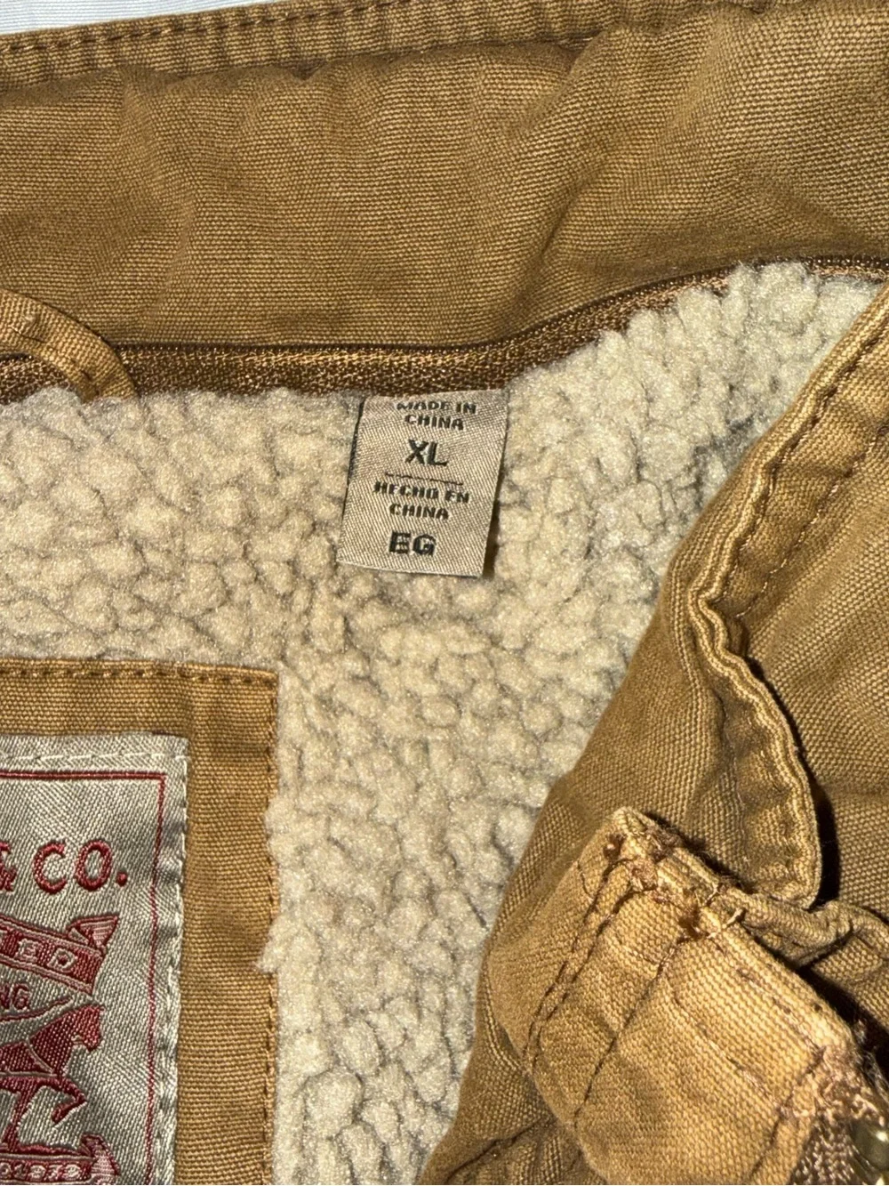 Levi’s Military Sherpa-Lined Field Jacket - Men Size XL